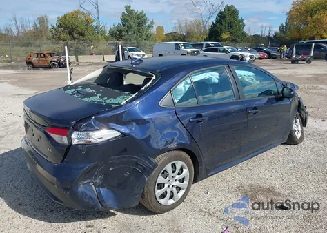 2022 Toyota Corolla Le from USA, damaged, VIN 5YFEPMAEXNP367441